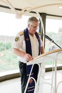 Wedding ceremony by Dr. Gerrit Rademeyer in Petrusville