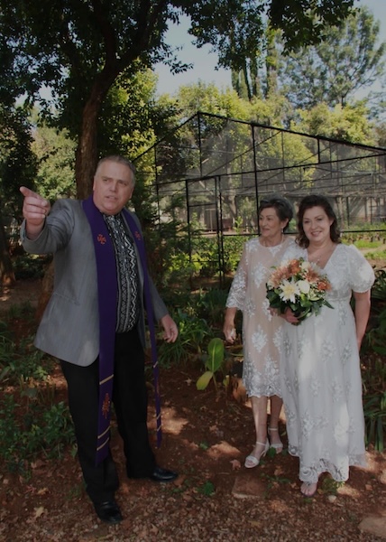 Wedding ceremony by Dr. Gerrit Rademeyer in Petrusville